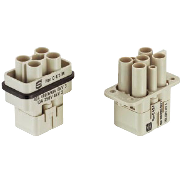 HARTING Han Q 4/2 紧凑型工业连接器